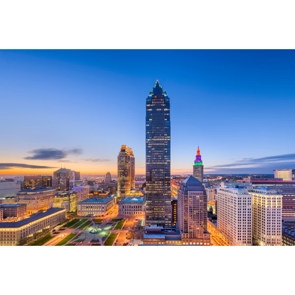 Ebern Designs " Cleveland Ohio " by Sean Pavone on Canvas Wayfair